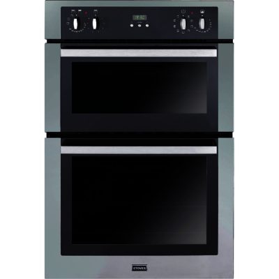 Stoves SEB900MFS Built In Double Multifunction Oven with Telescopic Sliders in Stainless Steel Stoves SEB900MFS Built In Double Multifunction Oven with Telescopic Sliders in Stainless Steel